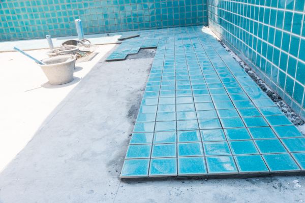 Pool Flooring Installation in Lynnwood