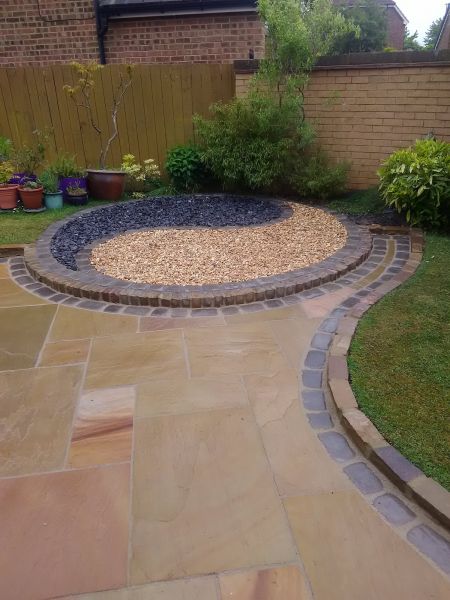 Sandstone Patio Installation in Lynnwood