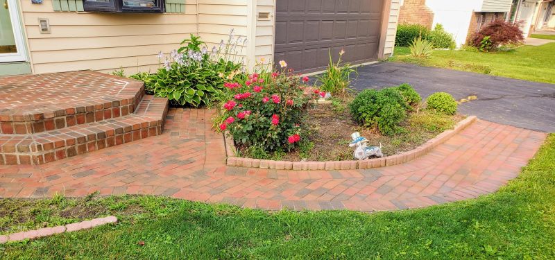 Traditional Brick Paver Pattern